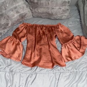 Off the shoulder blouse